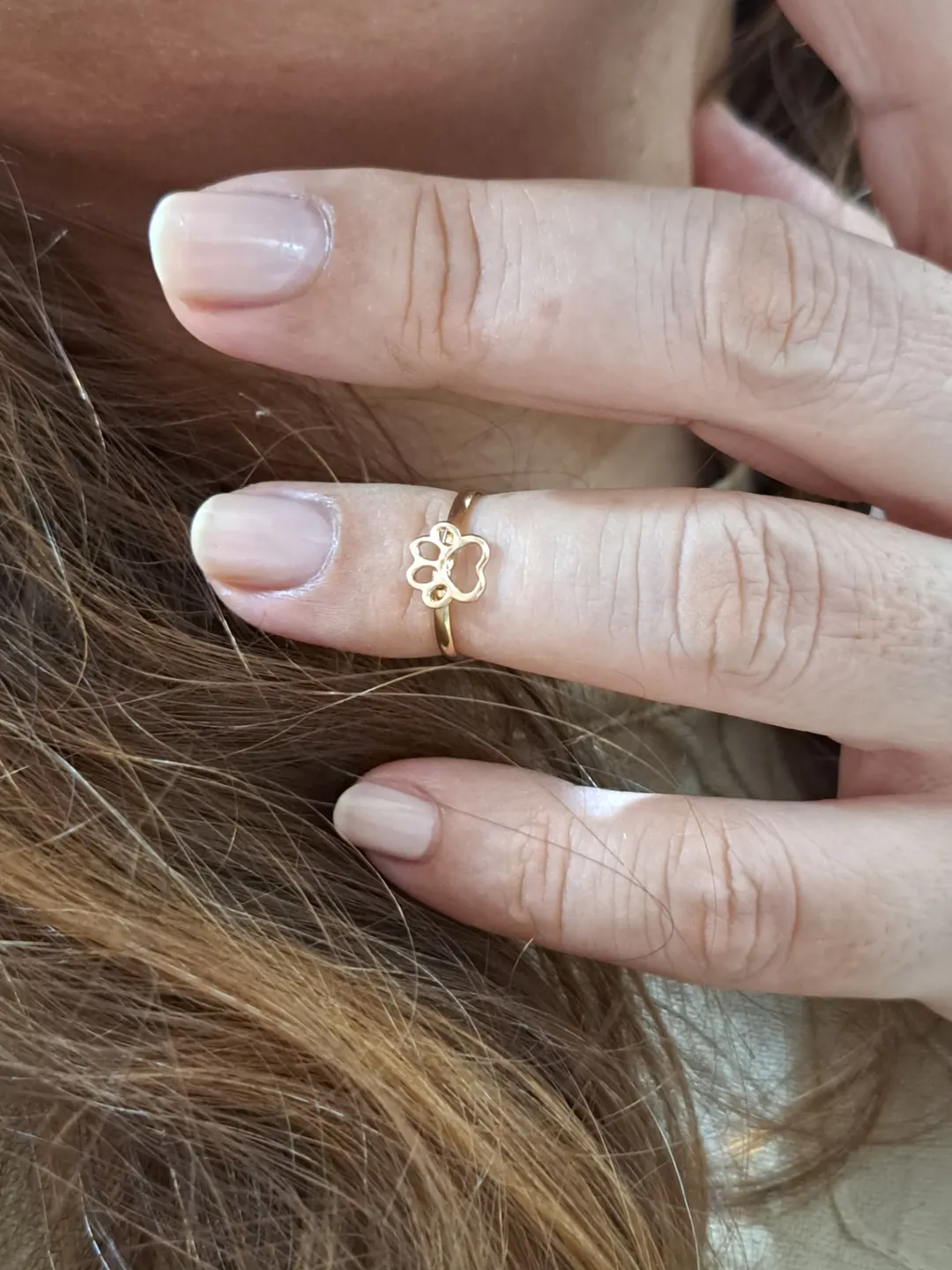 Anel Falange Patinha Coração - Semijoia Banhada a Ouro 18k (Foto 2) | Alexa Semijoias Anel Falange Patinha Coração - Semijoia Banhada a Ouro 18k (Foto 2) | Alexa Semijoias