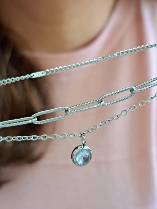 pulseira, trio aço inox com ponto luz - Foto 6 | Alexa Semijoias pulseira, trio aço inox com ponto luz - Foto 6 | Alexa Semijoias